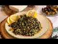 Spanakorizo: Greek Spinach & Rice