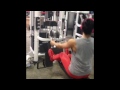 randi kennedy fitness seated wide grip cable row