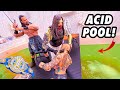 ACID POOL Action Figure Match! “Zombie” Bray Wyatt vs Aleister Black - Multiversal Championship!