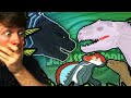 If GODZILLA was in JURASSIC WORLD the Reaction!