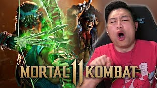 Mortal Kombat 11 - NEW Nightwolf Gameplay Reveal!! [REACTION]