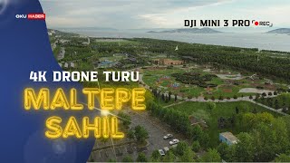 İstanbul, Maltepe Sahil Drone Turu [4K] | DJI Mini 3 Pro ✈