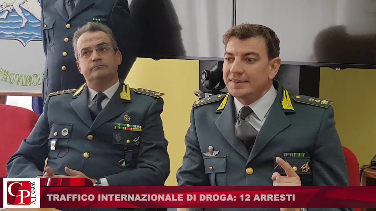 Traffico Internazionale Di Droga: 12 Arresti - YouTube