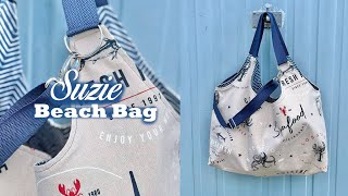 Tutorial Nähanleitung Beach Bag Suzie