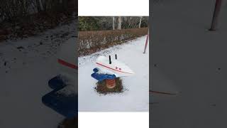 大洲山は今日も雪