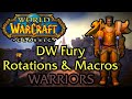 WOW Classic - Fury Warrior DPS rotation & Macros