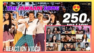 The Jawaani Song Reaction!- Student Of The Year 2 | Tiger Shroff, Tara & Ananya l Vishal & Shekhar