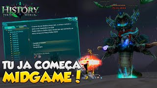 COMECE HOJE JÁ MID GAME! - RESUMÃO DA ATUALIZAÇÃO PW HISTORY