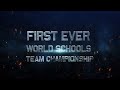 The first-ever World Schools Team Championship will be held in Aktau, Kazakhstan