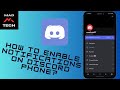 How to Enable Notifications on Discord Phone?