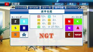 AKB48国内10グループでペナントレースを30年プレイすると・・・【パワプロ2016】