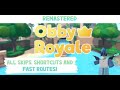 (NEW STAGES AND NEW MODE) Obby Royale All Skips, Shortcuts and Easy Routes Remastered!