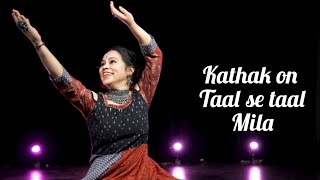 Taal se taal kathak semi classical dance performance by khyati Nayal