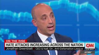 ADL's Jonathan Greenblatt Discussing the Rise of Hate Crimes on CNN