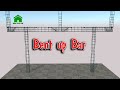 ✅ Bent up bar | Column on beam | Crank bars | Green House Construction