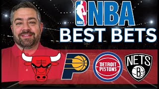 NBA Picks Today | Bulls vs Pacers | Pistons vs Nets | Free NBA Props For 1/8/25