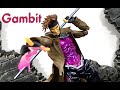 Kaiyodo Revoltech Amazing Yamaguchi Marvel GAMBIT Remy LeBeau Action Figure Toy Review