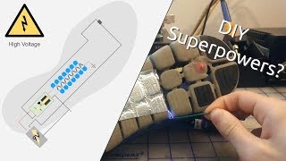 Shoot Lightning From Your Fingertips - Shoe Enclosed Static Electricity Generator