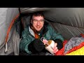 stealth camping on the m25 embankment motorway highway wild camp vango helium f10