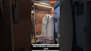 Wardrobe Lift Electric by ebco #interiordesign #furniture #trendingshorts #architecture