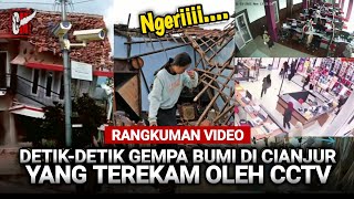 Full Rekaman CCTV Detik-Detik Gemp4 Cianjur