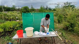 How to prepare 1% Bordeaux mixture| #Preparation importa #RAWE#agricultur #ento