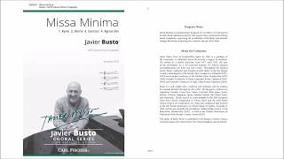 Missa Minima (CM9518) by Javier Busto