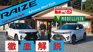 『ライズ』　TRD モデリスタ エアロパーツ紹介