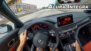 Living with The 2023 Acura Integra - Morning Commute (POV Binaural Audio)