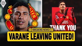 BREAKING: Raphael Varane LEAVING United!  | Man United News