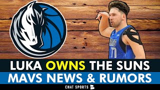 Luka Doncic OWNS The Suns + Dallas Mavericks Trading For Kelly Olynyk? | Mavs News & Rumors