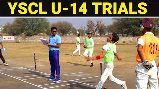 YSCL Under - 14 Trials Jaipur ! Cricket Zone !