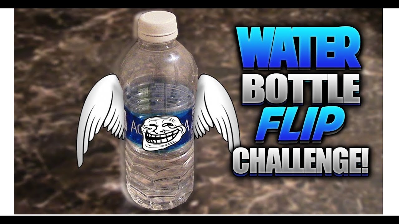 Water Bottle Flip Challenge Met Mijn Broer - YouTube