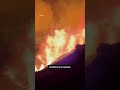 see fiery eruption from hawaii’s kilauea volcano