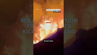 See fiery eruption from Hawaii’s Kilauea volcano