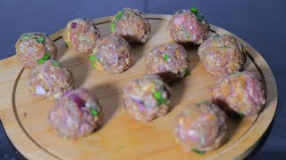 Uko Wakora Boulette Muburyo Bworoshye//Minced MeatBall Recipe