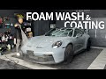 PORSCHE 911 GT3  WASH&COATING | CAR WASH | CAR DETAIL | ASMR |