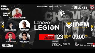 Lenovo Legion IDFM League: Final Stage | Football Manager 2024 | Part 1