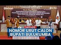 HOT NEWS; Detik-Detik Pencabutan Nomor Urut Calon Bupati dan Wakil Bupati Bulukumba