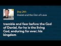 day 241 daniel and the den of lions — the bible in a year with fr. mike schmitz