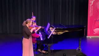 Schubert - Sonata in A minor for violin and piano,Op.137, N°2 part 3 and 4