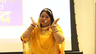 Performance by Smt Preeti Mehta on the day of AWARDS Ceremony धन्यवाद of Mewad Region 19th March 23