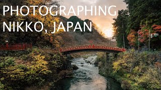 Photographing Nikko