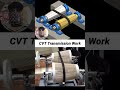 How CVT Transmission Working animation / Driven pulley transfer #mechanical #cvt #automobile #engine