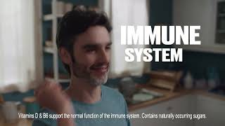 Don’t just drink Actimel to support your immune system.. Who do you drink it for? TV (ROI)