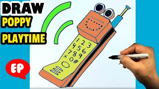 How to Draw POPPY PLAYTIME 4 - Ollie