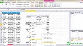 Excel - Pseudo sortowanie tabeli przestawnej - porada #216