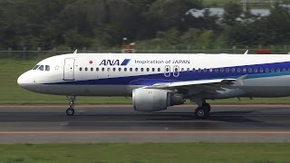 ANA Airbus A320-200 JA8946 Landing and Takeoff [SDJ/RJSS]