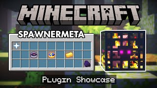 Buy, Upgrade & Recharge Spawners In Minecraft Using SpawnerMeta (Showcase)