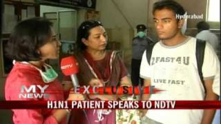 H1N1 patient speaks to NDTV